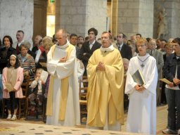 Consécration de l'autel de St Valérien