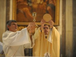 Consécration de l'autel de St Valérien