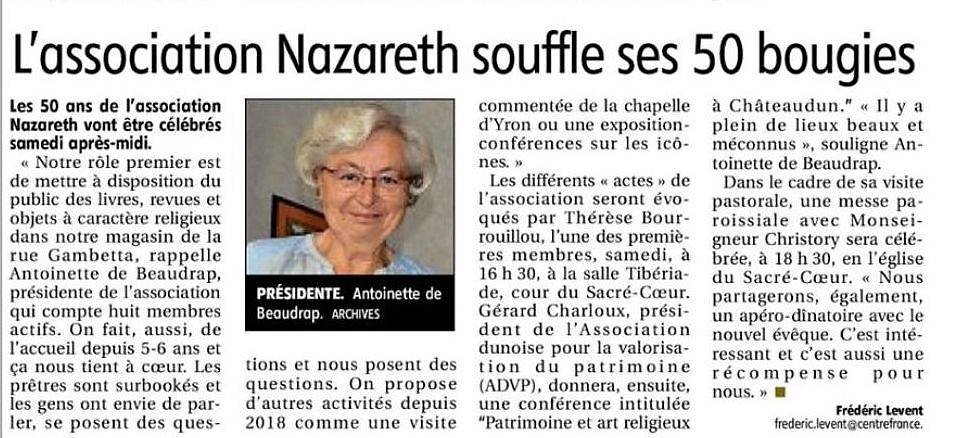 2019 nazareth 50 ans ECHO