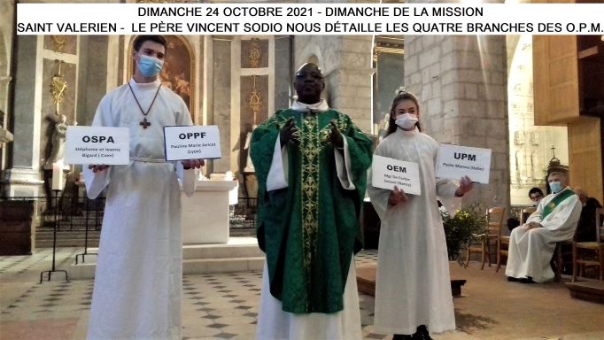 2021 st VALERIEN DIMANCHE DES MISSIONS LEGENDE