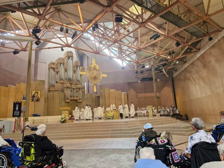 2024 LOURDES MESSE D OUVERTURE