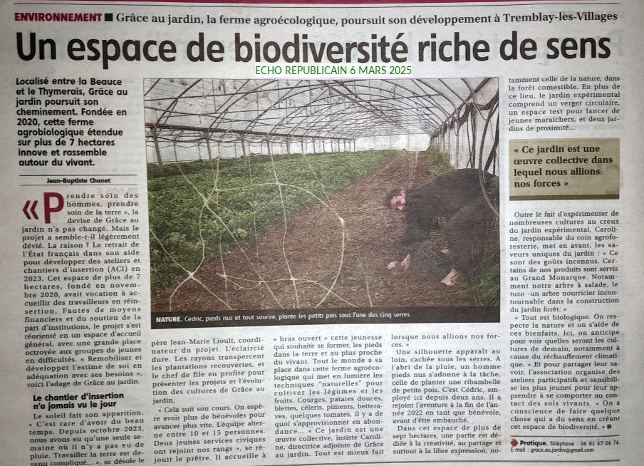 2025 GRACE AU JARDIN ARTICLE 1 LEGENDE