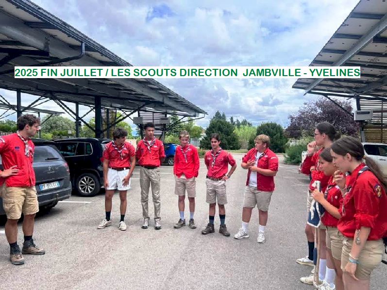2025 scouts DEPART JAMBVILLE LEGENDE