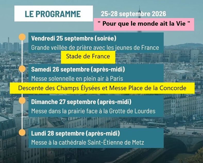 2026 PAPE LE PROGRAMME