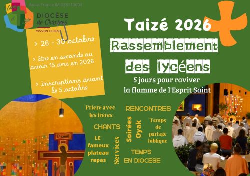 2026 taize affiche
