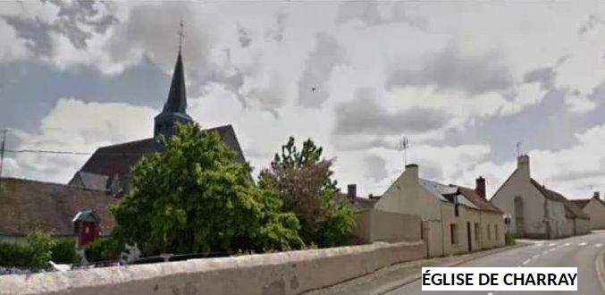 eglise de Charray LEGENDE