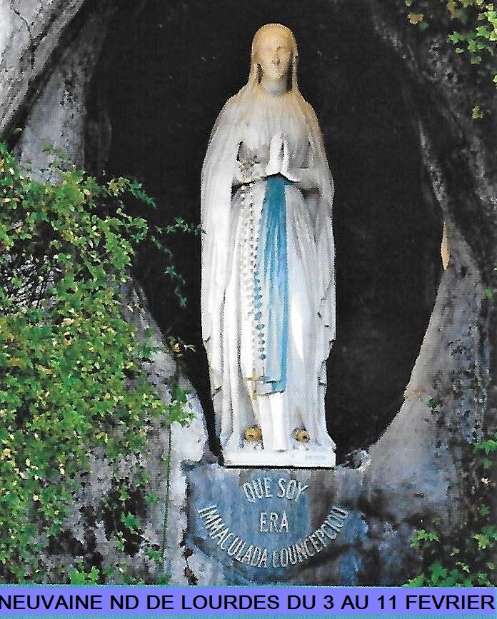 NEUVAINE ND DE LOURDES